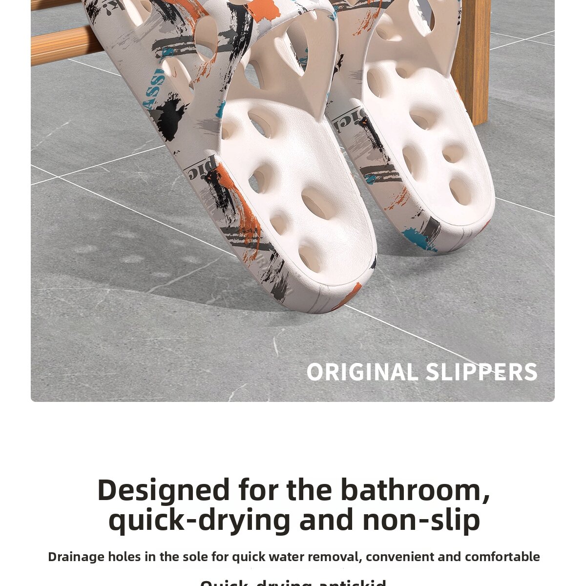 Anti-slip Deodorant Bathroom Slippers For Home And Garden_voghion.com