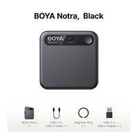 BOYA Notra เครื่องบันทึกเสียง AI 64GB เครื่องอัดเสียง Mini Voice Recorder บันทึกเสียง สำหรับ โทรศัพท์ การโทรผ่านบลูทูธ การประชุม การบรรยาย