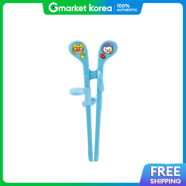 Edison | Edison Pororo Mini Chopsticks (Blue) (18 Months and up)