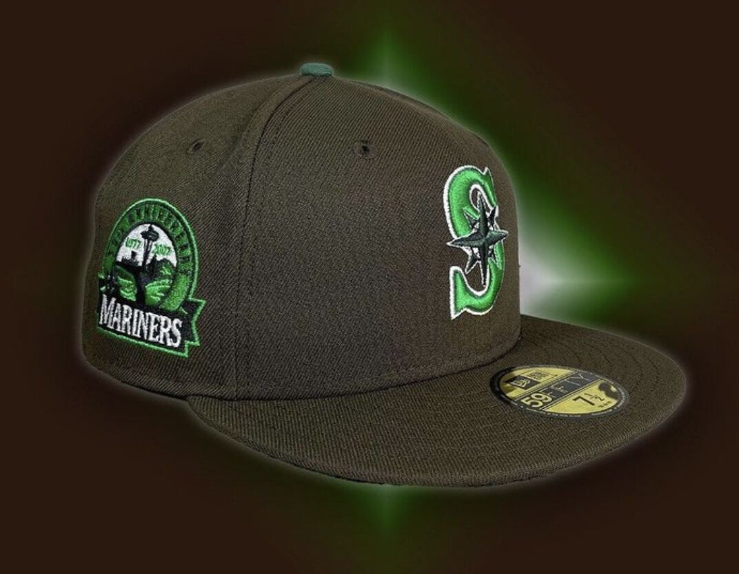 NEW ERA 59FIFTY SEATTLE MARINERS BROWN FITTED CAP Lazada