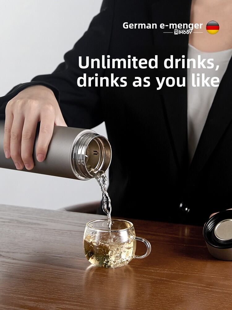 IMOGY | Insulated Titanium Cup for Tea Brewing - Jenama IMOGY Harga 235 Ringgit*Penghantaran Percuma