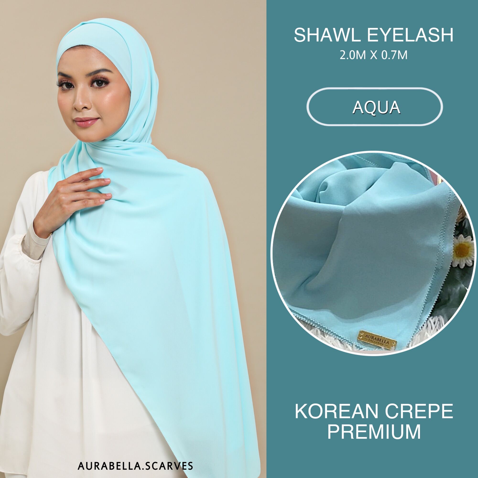 Korean Chiffon Shawl Eyelash Chiffon Korean Chiffon Eyelash Shawl
