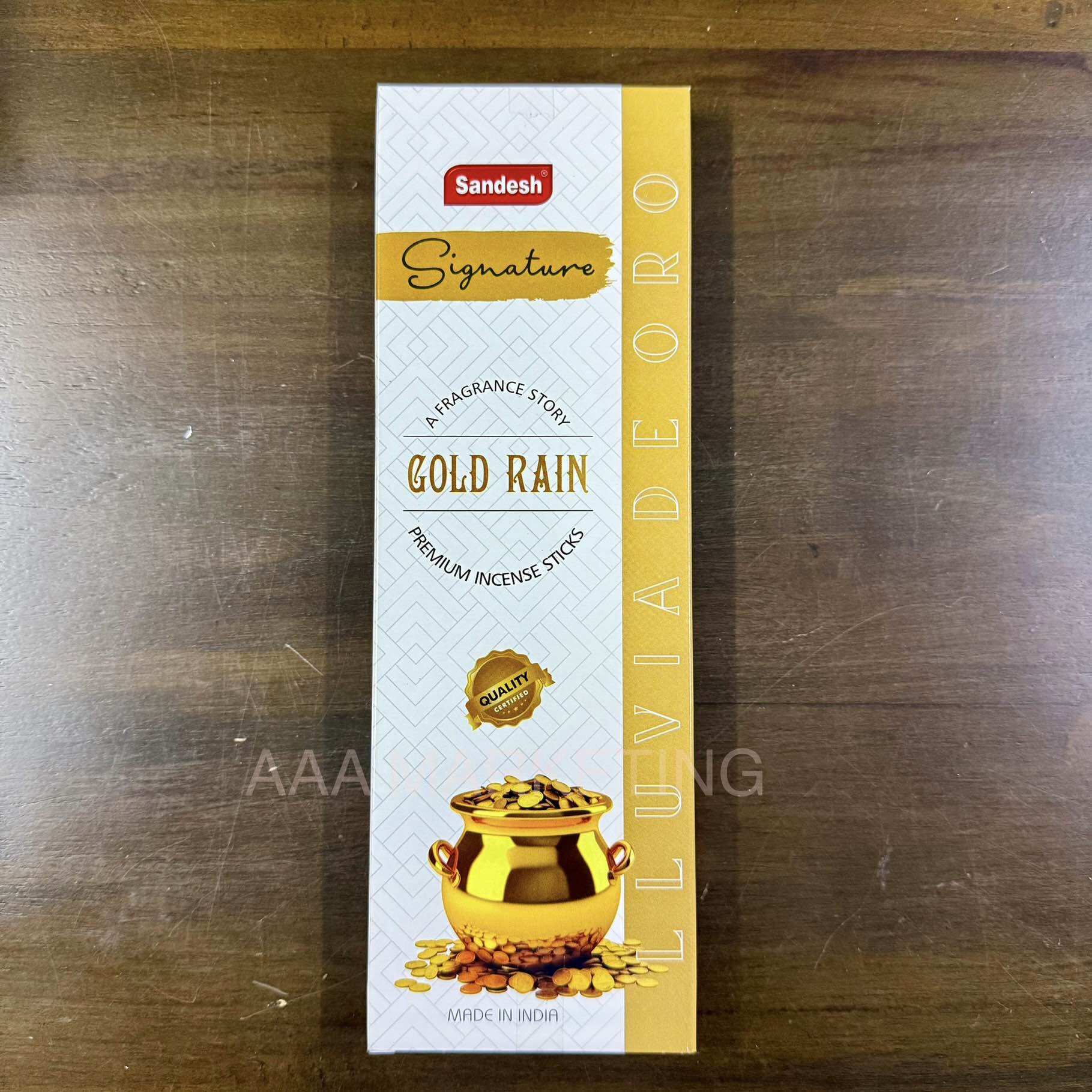 (Singature Collection) SANDESH Signature Agarbathi / Colok Wangi (Many Unique Flavours) 90 grams (60 Sticks)