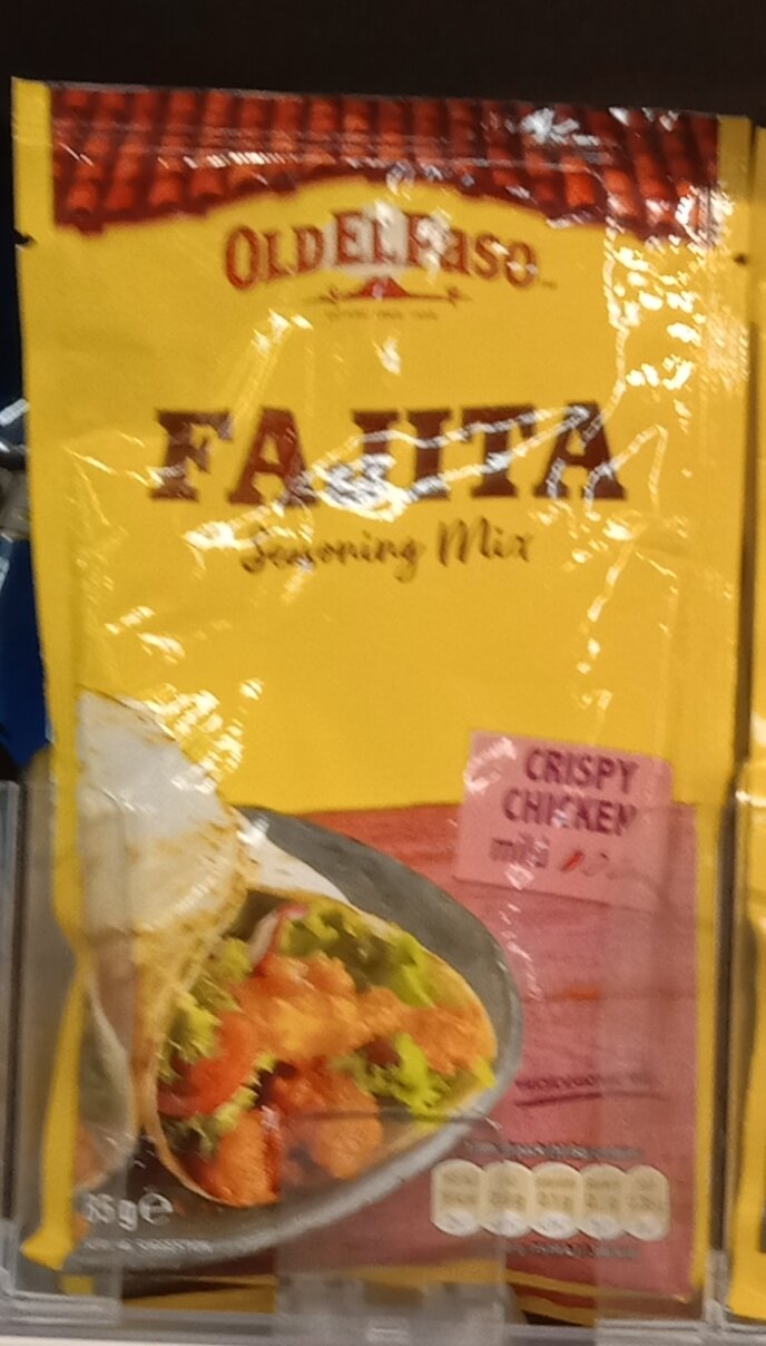 Old El Paso Fajita Crispy Chicken Seasoning Mix 30g Lazada