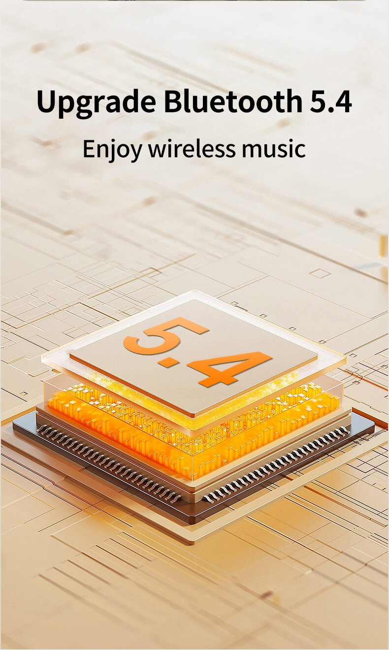 Aigo Ta51 True Wireless Earbuds Bluetooth 5.4 In Ear Headphones_voghion.com