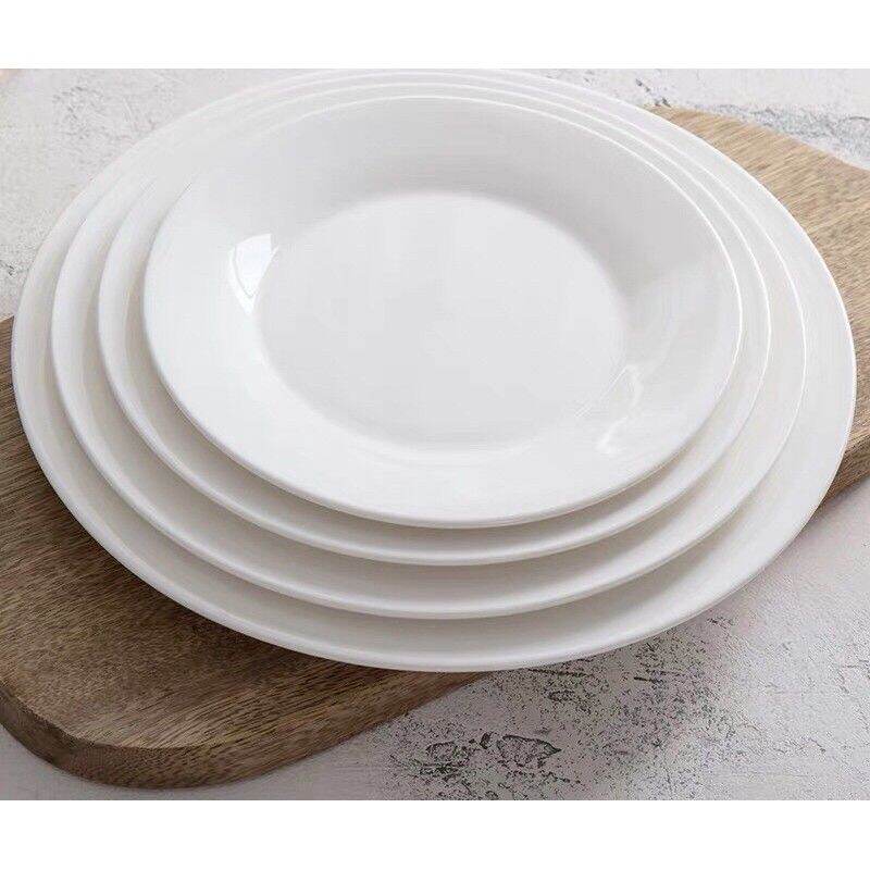 B B Dinner Plates Dessert 8'' Set Of 6/12pcs Porcelain Pinggan Makan ...