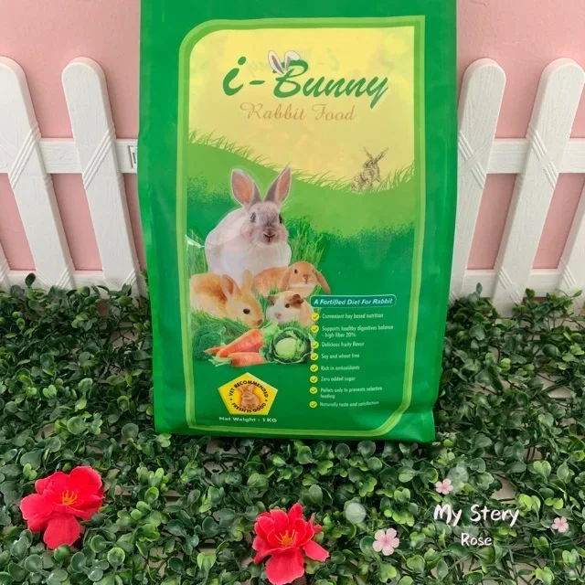 i-Bunny Rabbit Food Hamster Food 1kg