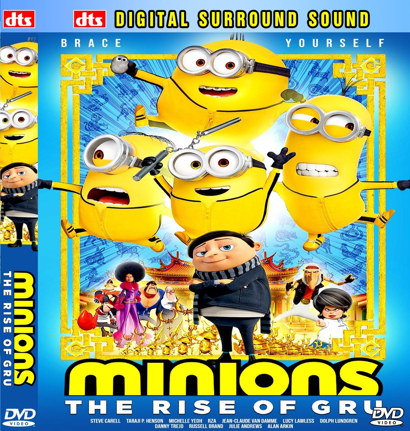 Minions: The Rise of Gru (2022) DVD 100% Original | Lazada