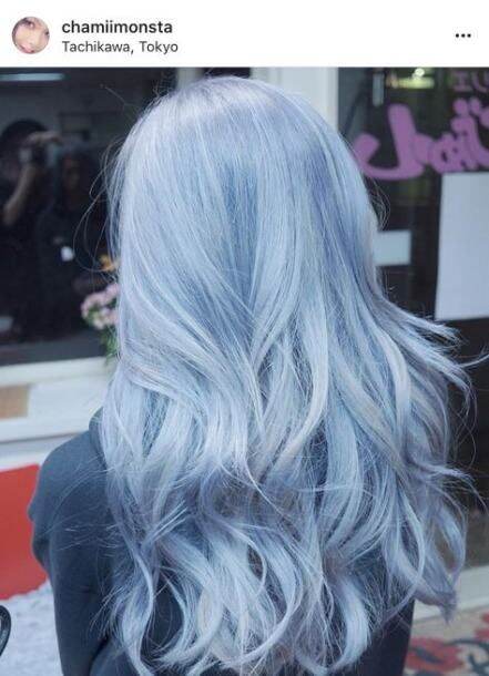 Hair Colour Dye Baby Blue / Angel Blue / Pastel Blue / Light Blue 浅蓝色 30Ml  Repacked | Lazada