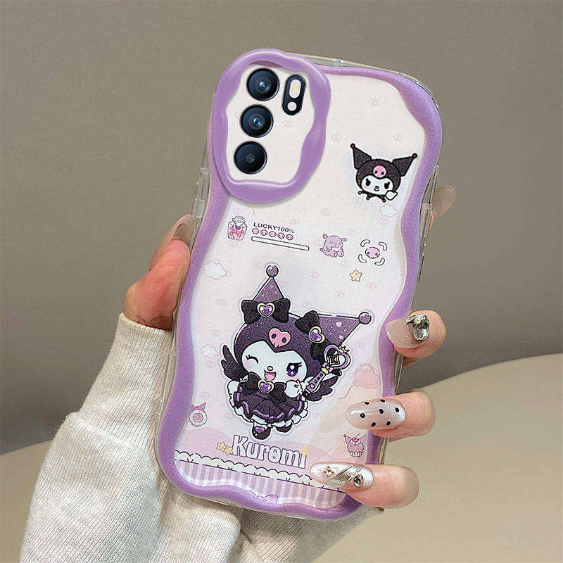 OPPO A16 Case For OPPO A16【Cream-shaped shock-proof silicone soft case cartoon cute female boy camera protection phone case cover】