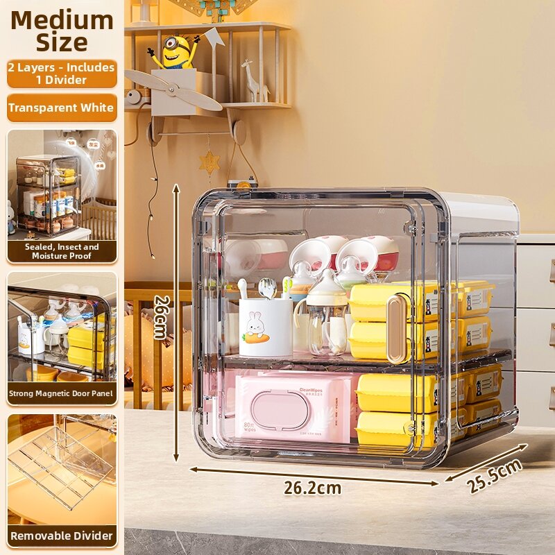 MEIZHUFU | Baby Anti-Dust Bottle Organizer