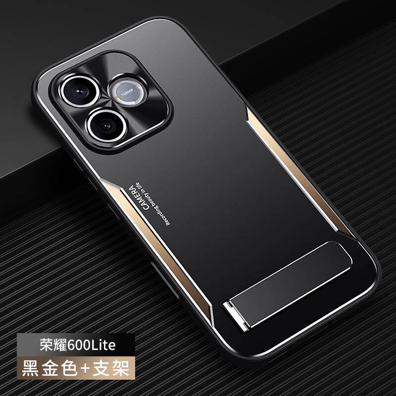 Honor 600 Lite Case For Honor 600 Lite【Matte aluminum alloy+TPU+PC shockproof phone case cover】