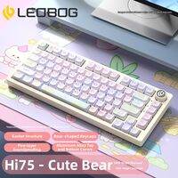 LEOBOG | Aluminum 75% Customizable Gasket Mechanical Keyboard Kit