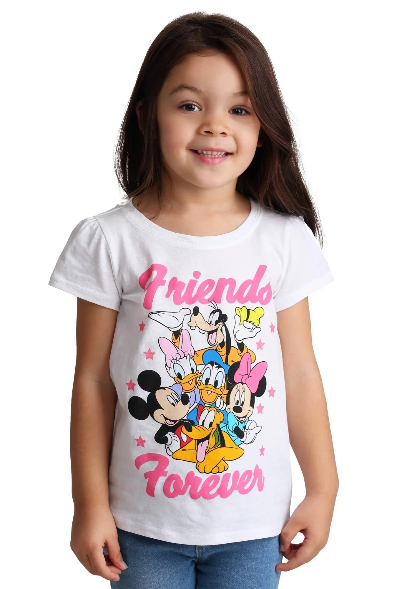 T-shirt Kids Girl (2y-8y) Cartoon Printed Baju Budak Perempuan Cute Kids Tshirt Cotton