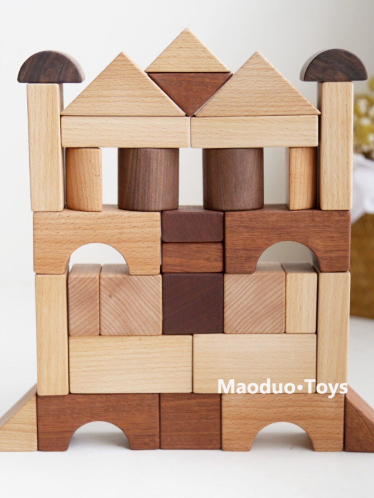 Educational Wooden Blocks for Shape Recognition 1-6 Years Old Children Gift Harga  160 Ringgit*Penghantaran Percuma