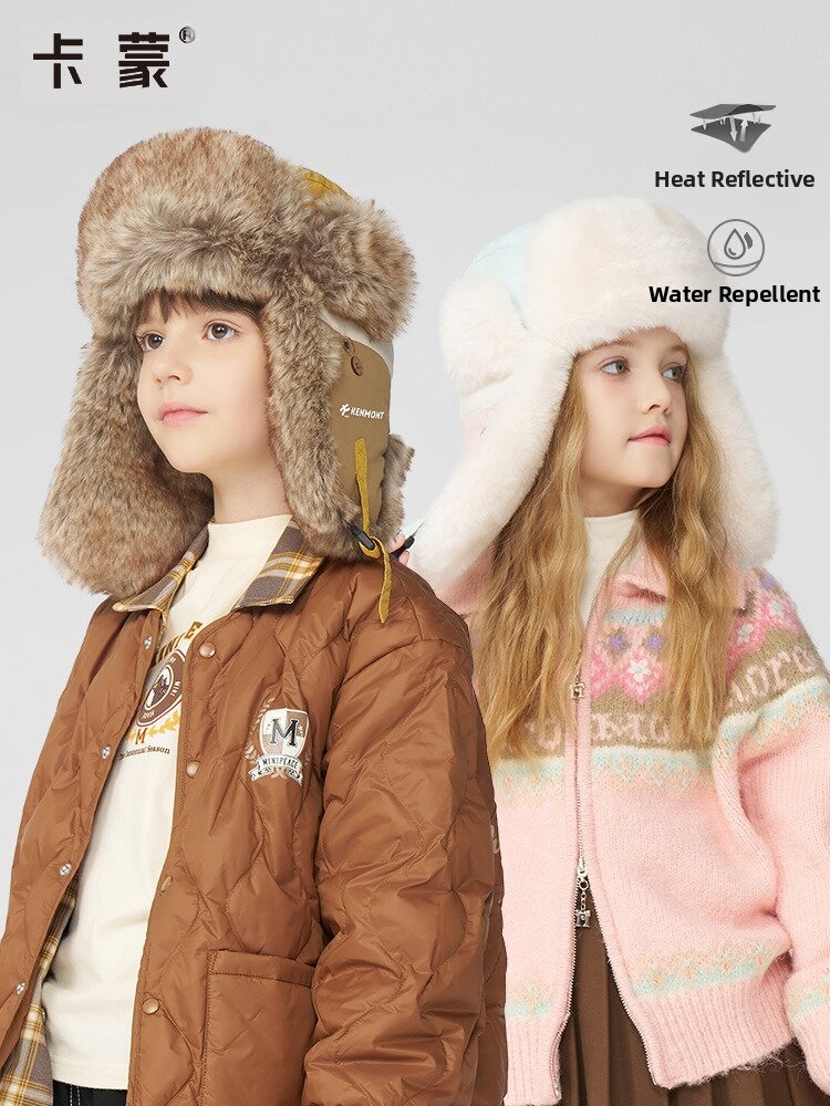 kenmont | Thickened Thermal Earmuff Fur Cap for Winter Protection Harga 166 Ringgit*Penghantaran Percuma