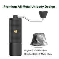 Timemore | TIMEMORE Chestnut C5/C5ESP Manual Coffee Grinder Portable Espresso Grinder 42mm S2C Burrs 25g Capacity Fine Adjustment