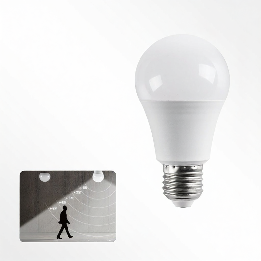 WENWEI | Sound Light and Motion Sensor LED Bulb E27