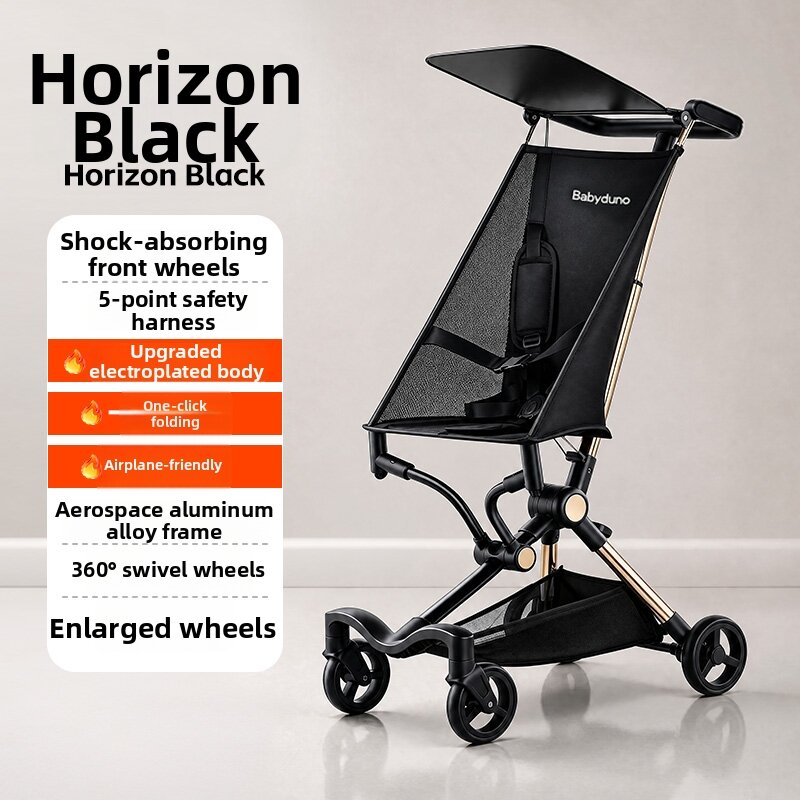 KIUMO | Lightweight Folding Stroller For Children Sit & Lie One-Click Fold