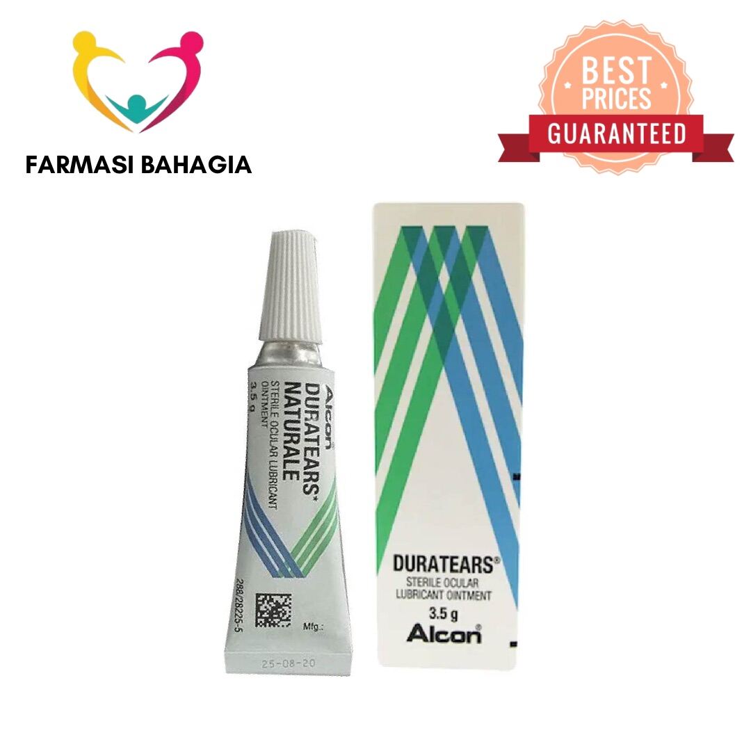 Alcon Duratears Naturale Ointment 3.5g Lazada