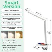 NIOYE | Reading Desk Lamp Eye Protection Wireless Charging Smart Lamp