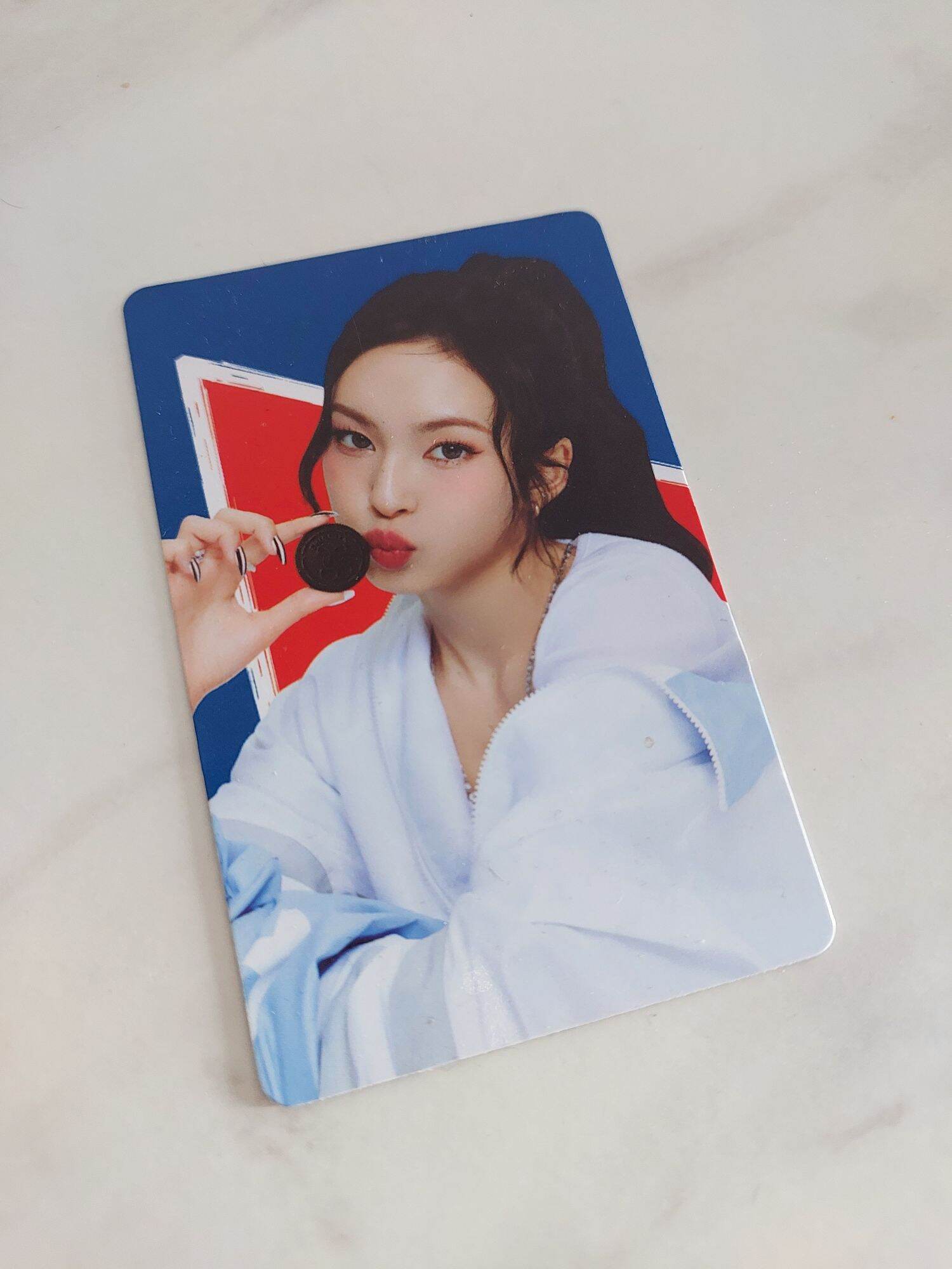 Official BABYMONSTER X Oreo Photocard Chiquita Ver Authentic With Signature Limited Edition For Collection