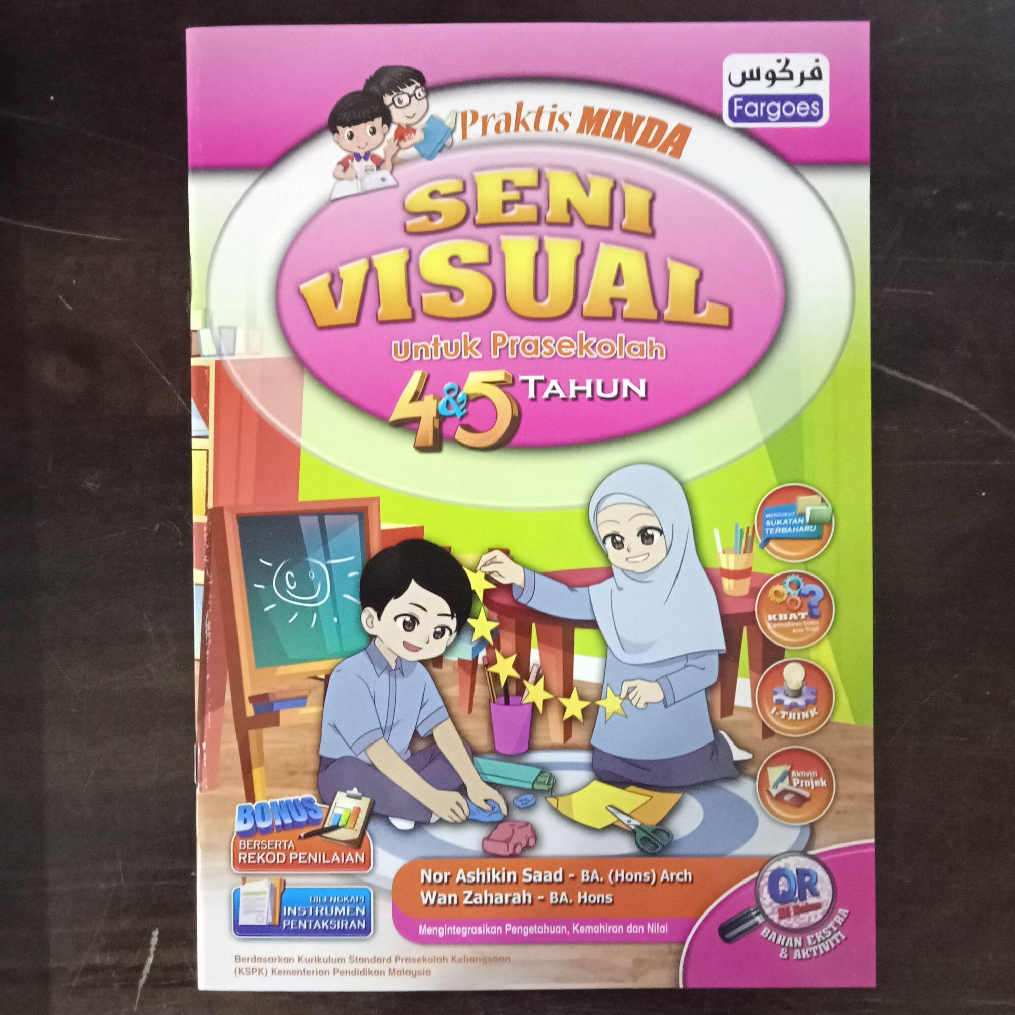 Seni Visual Untuk Prasekolah 4and5 Tahun Lazada