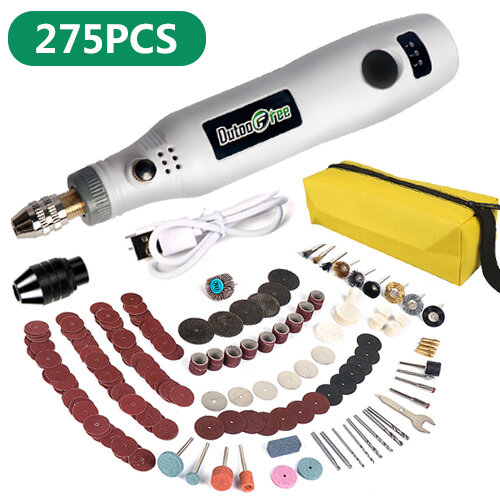 3 Speed USB Cordless Rotary Tool Dremel DIY Mini Drill Engraving Pen ...