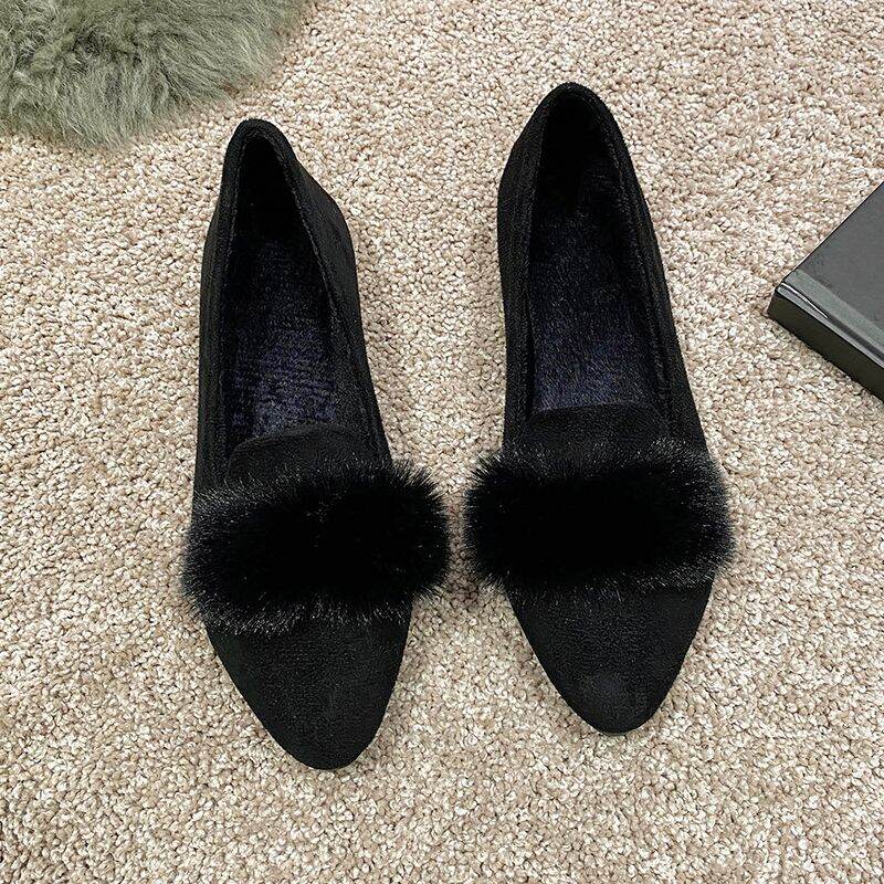 35-40 Casual Fashion Comfortable Flat Pointed Low-Cut Women's Shoes - 2