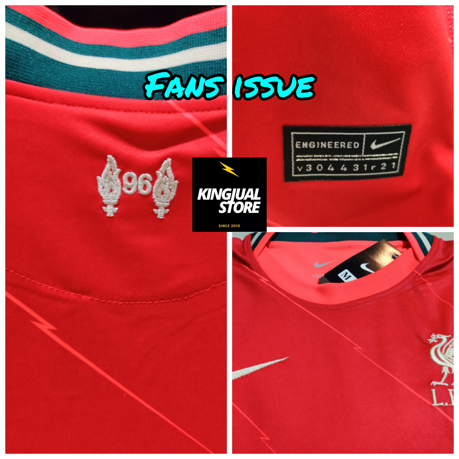 Liverpool Home Jersey Jersi Kit Murah 2021-2022 21 22 Fans Issue Player  Issue