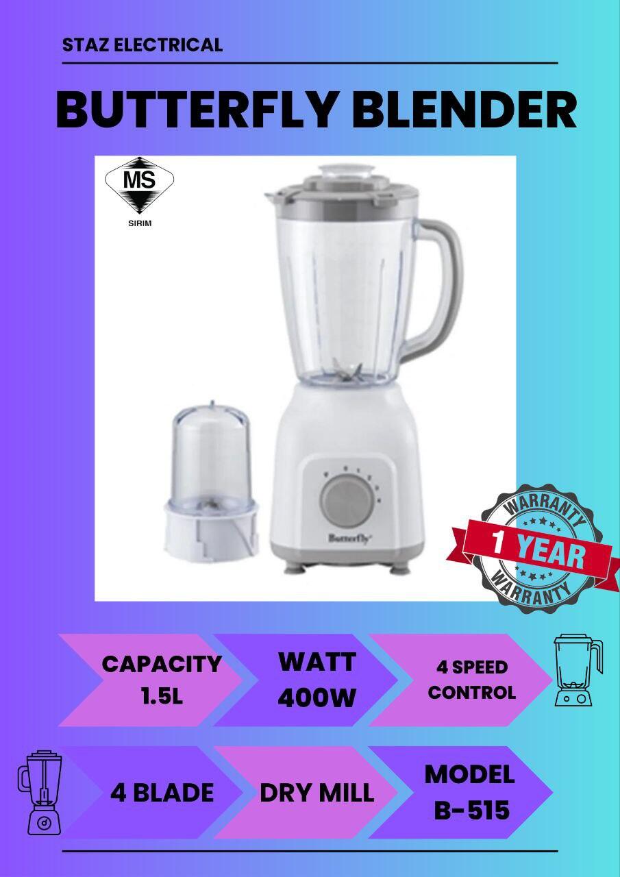 Blender Butterfly B-515 Lazada