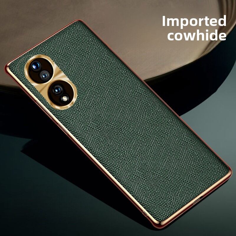 HAOYE Cover Per Honor 70 Con Brillantini - Retro In Vetro Temperato Galassia - 3