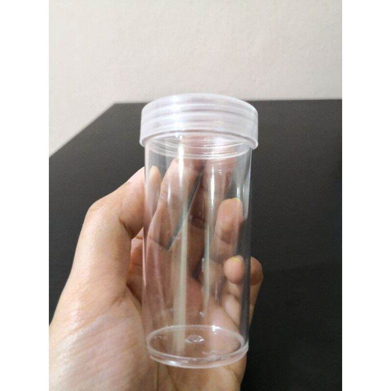5pcs Botol Kapsul Kosong Botol Ubat Kosong Botol Kapsul Kecil Travel Mini Bottle Kosong Botol Sample Empty Bottle 2.5oz. 