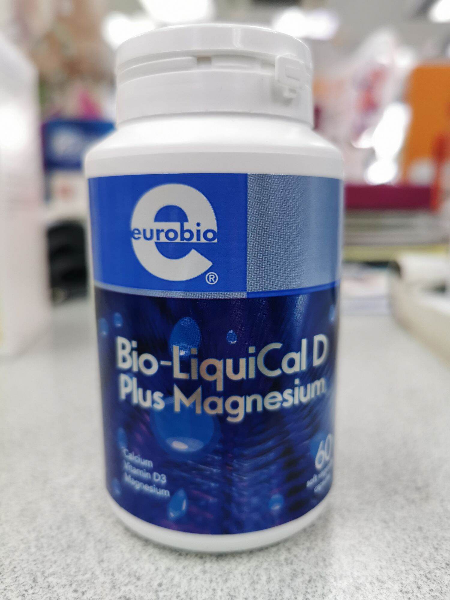 Eurobio Bio-LiquiCal D Plus Magnesium 60's | Lazada