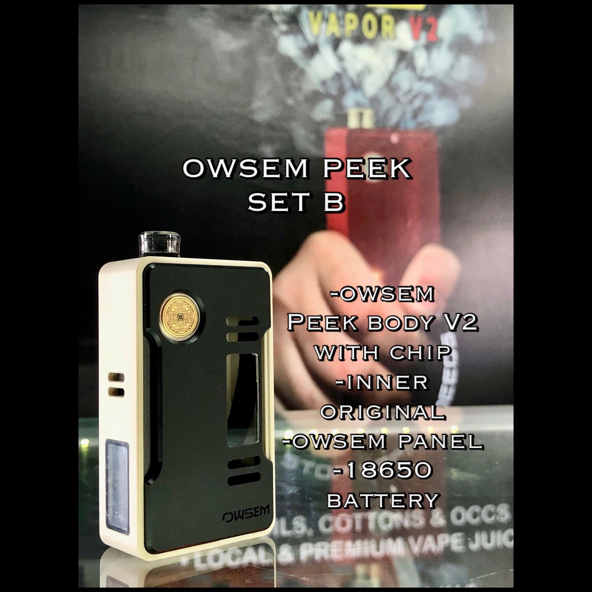 Dotaio v2 peek custom OWSEM vape | www.dyrudlawaxa.com