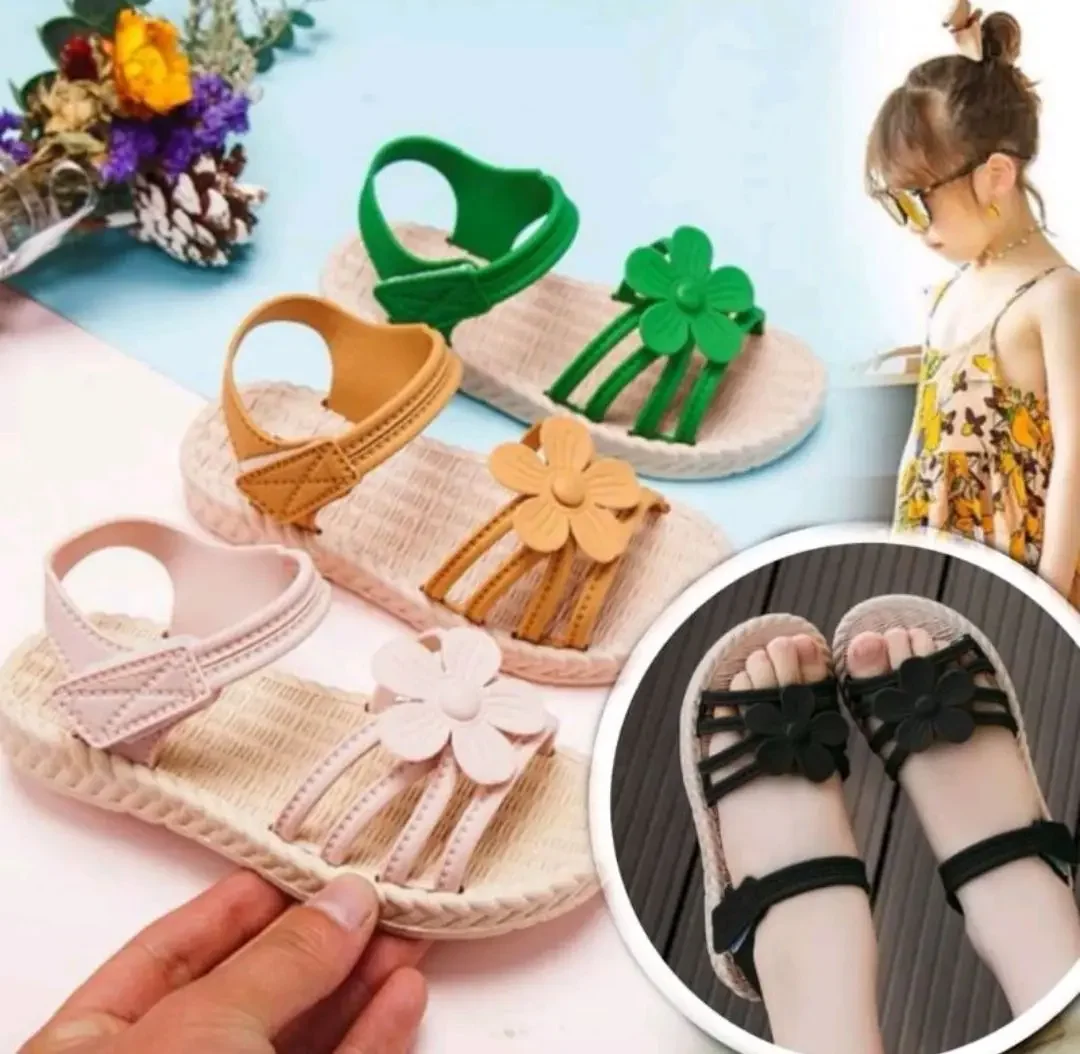 Gogoashop😘Kids Shoes Size-24-35 Girls Flower Sandal