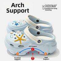 ANSHANGFEN | Antiskid Deodorant Thick Soled Slipper Arch Support Easy-to-Wear Womens