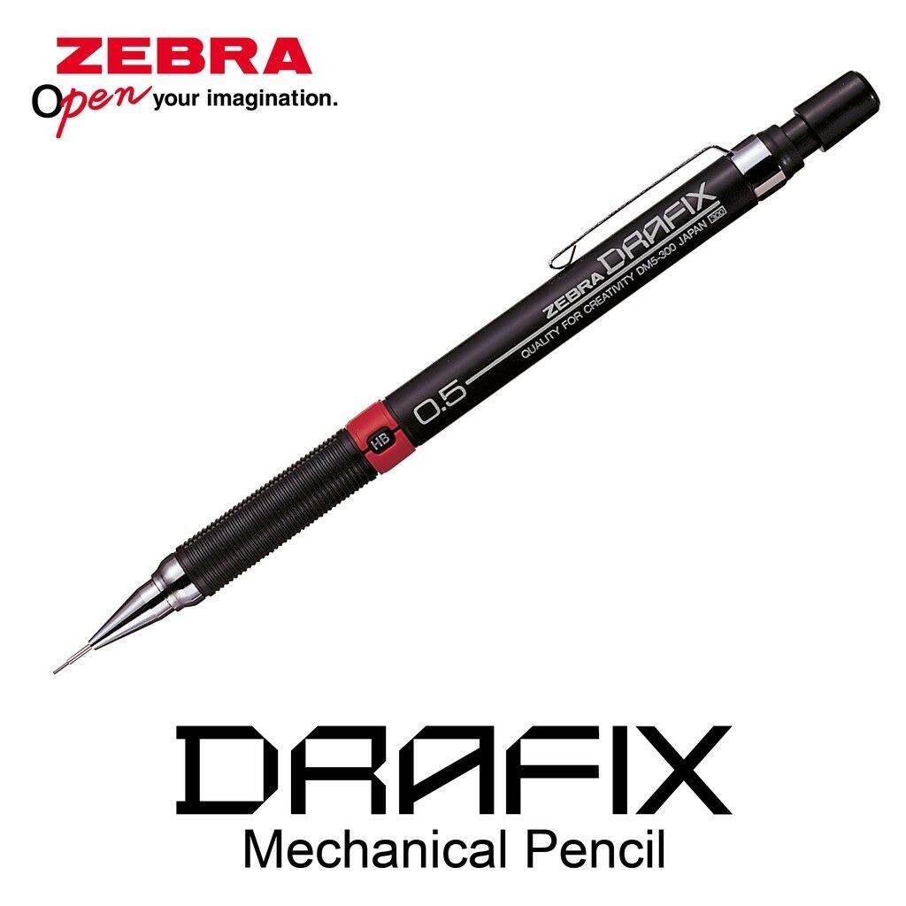 Zebra Drafix Mechanical Pencil (0.3/0.5/0.7/0.9mm) Lazada