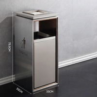 FANKALONG | Smoke and Trash Bin Stainless Steel