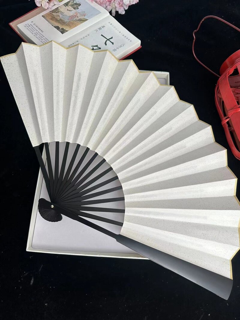 shanhe-ling-fan-9-inch-warm-guest-line-archaic-folding-fan-gold