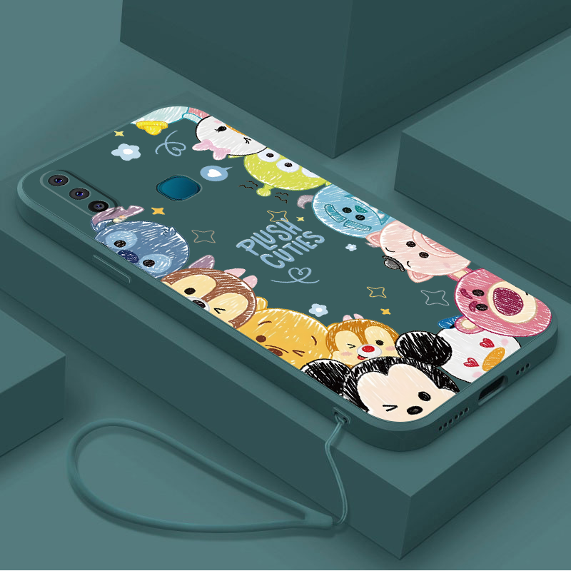 Vivo 1901 1902 1904 1906 V2254 V2206 V2207 V2203 1935 1938 Sweet Mickey Disney Matte Soft Case Cute Flexible Cover Lovely Cartoon Casing. 