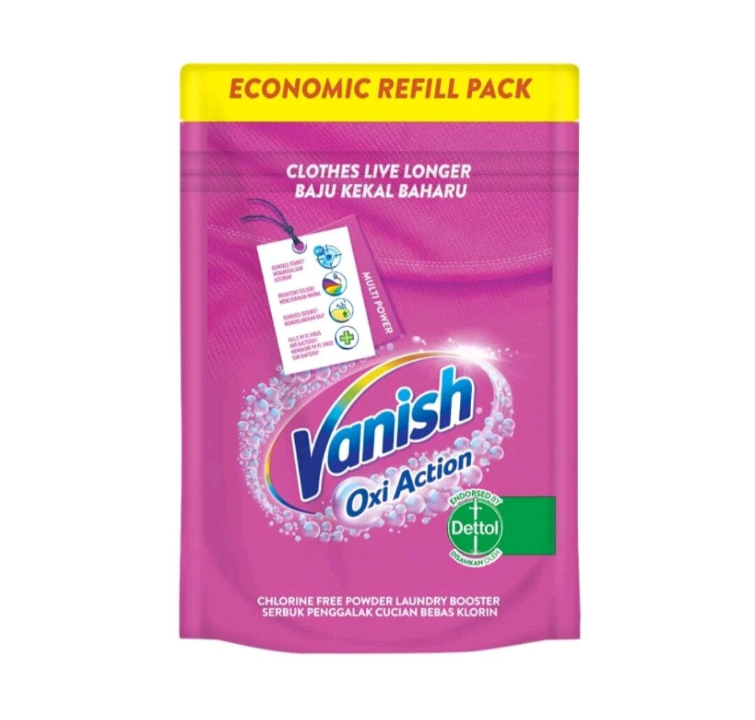 Vanish Powder Oxi Action Fabric Stain Remover G Lazada