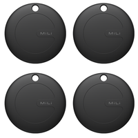 MiLi Anti-Lost Device GPS Tracker Support Bluetooth Smart Locator Wallet Mobile Keys Pet Elderly Kids Finder Work With Android Google Find My