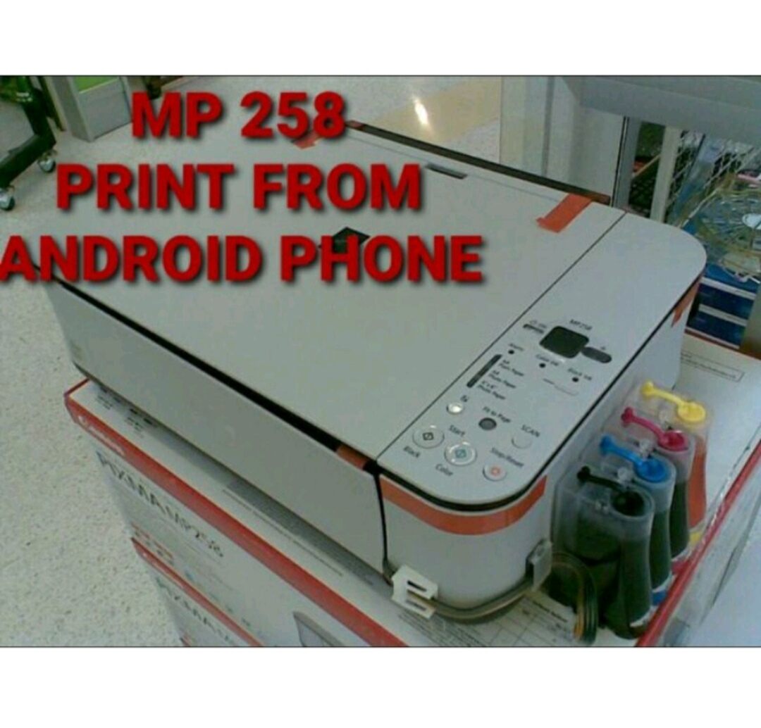 Canon printer MP258 All in one Printer (secondhand condition) print