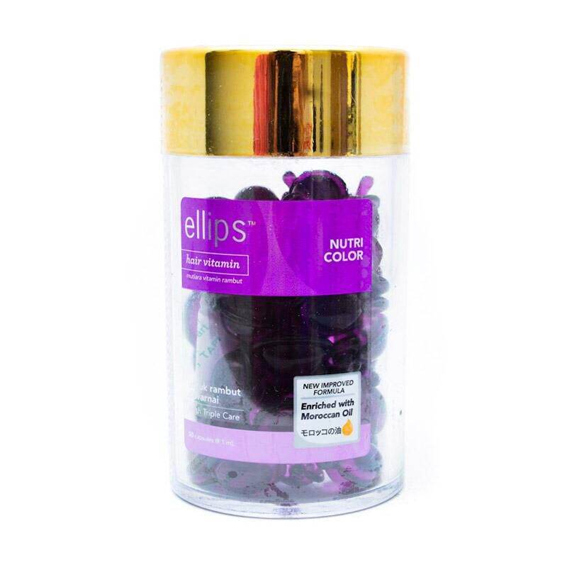 Elips Ellips Hair Vitamin Kemasan Botol 50 kapsul | Lazada
