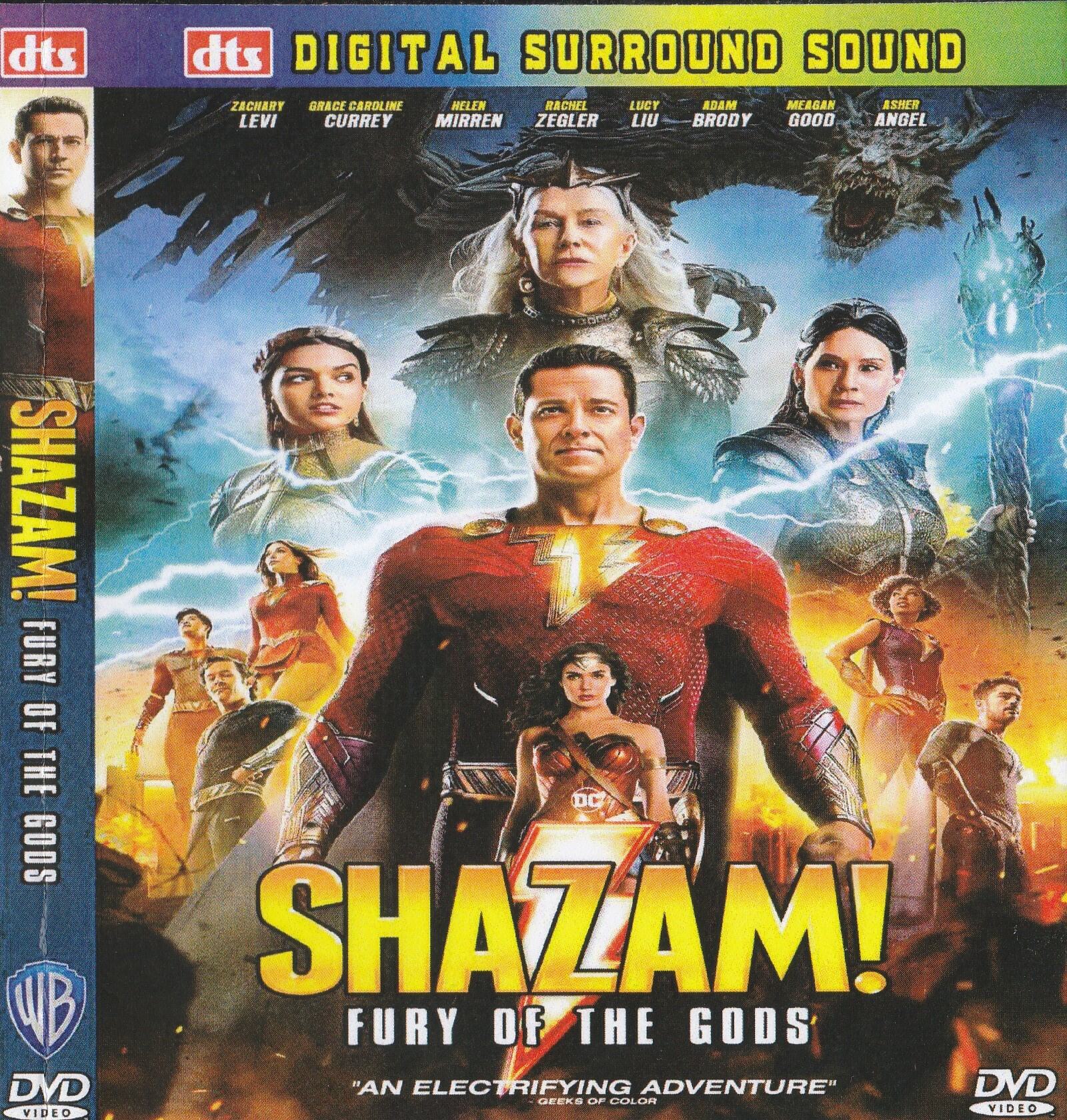 Shazam Fury Of The Gods - New on DVD