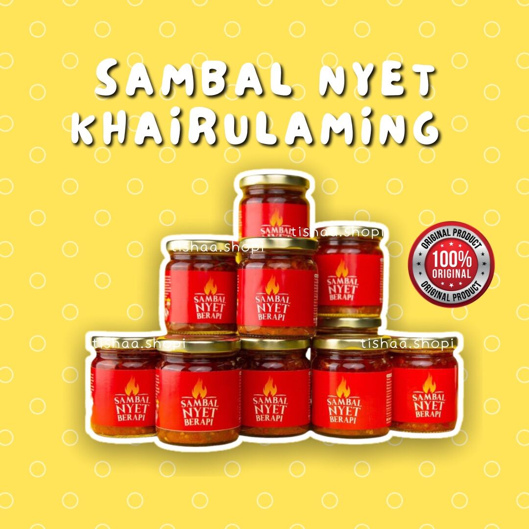 [ Personal Shopper ] Sambal Nyet Berapi Khairul Aming 💯 Original From ...