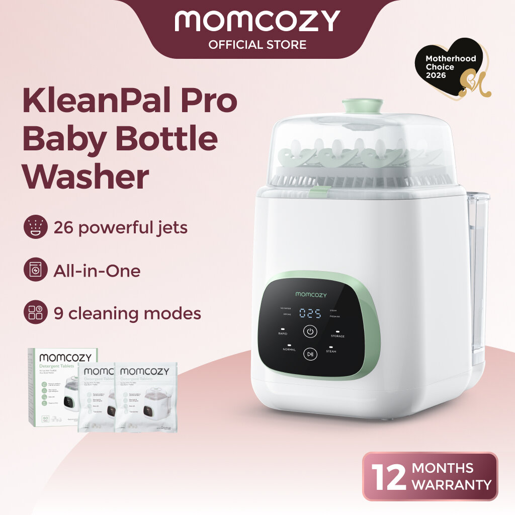 Momcozy KleanPal Pro Baby Bottle Washer, Sterilizer & Dryer - All-in-One Cleaning Machine for Bottles, Pump Parts & Baby Essentials - Time-Saving & Effortless Care ราคา 10,499 บาท*ส่งฟรี
