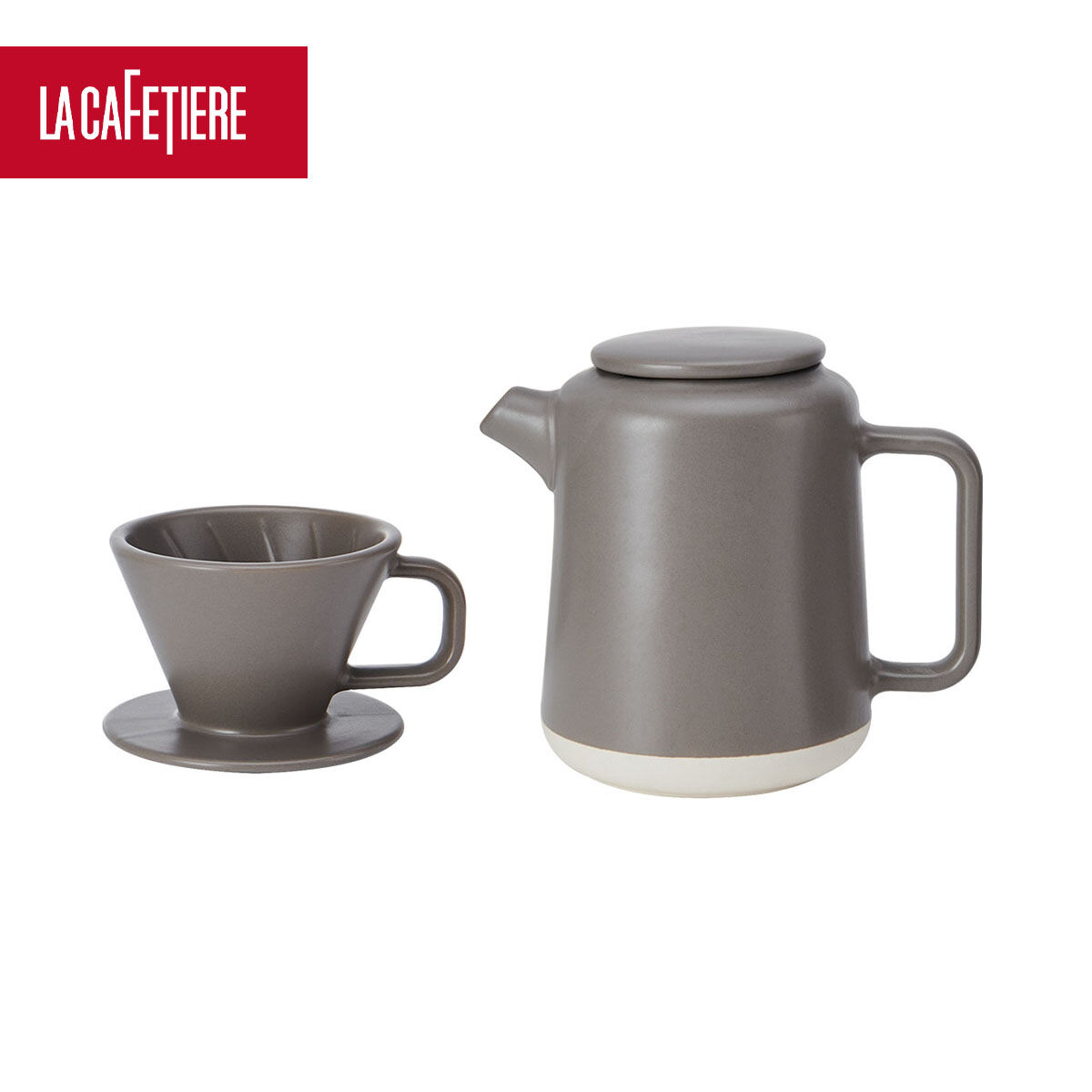 La Cafetiere Seville Stoneware Coffee Pour Over Set ราคา 1,438 บาท*ส่งฟรี