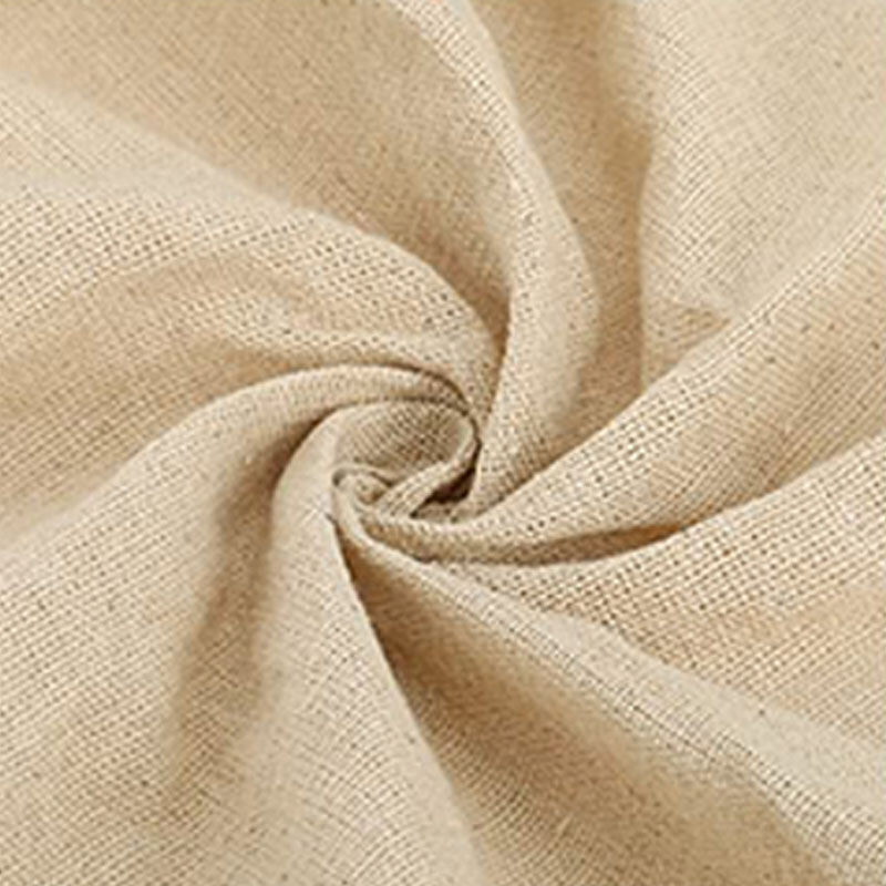 1.5-meter-wide solid-color natural linen fabric - clothing fabric for DIY handcrafting home decoration sofa curtain fabric